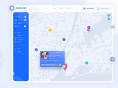 Ui ux map web site