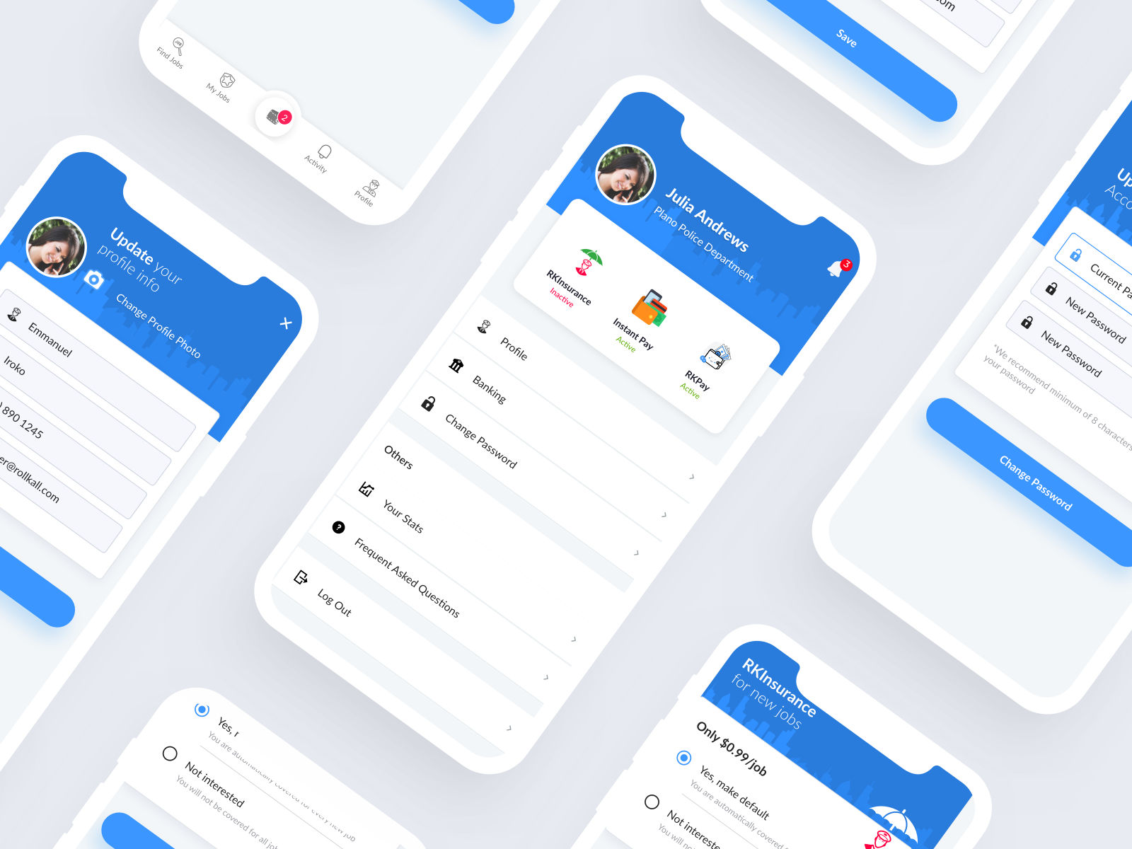 Settings Screen by Emmanuel Iroko on Dribbble