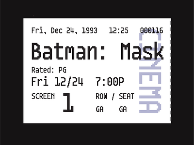 Gothamono ticket