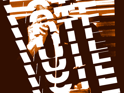 vote 2020 - 3 experiment halftone photo texture typography vote