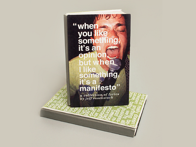 BtMI! Book bomb the music industry book making btmi handmade books jeff rosenstock punk lyrics