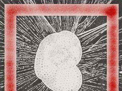 Atomic Test: Heart Box british library effect etching experiment halftone ink paper print texture
