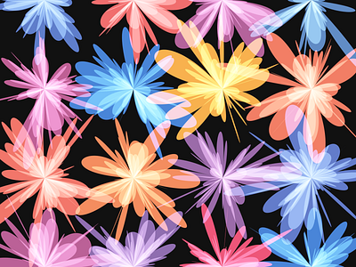 Processing Explo 8 abstract code experiment exploration flowers generative processing