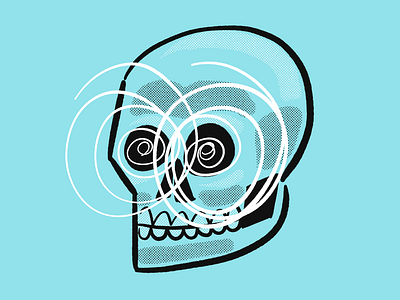 skull doodley