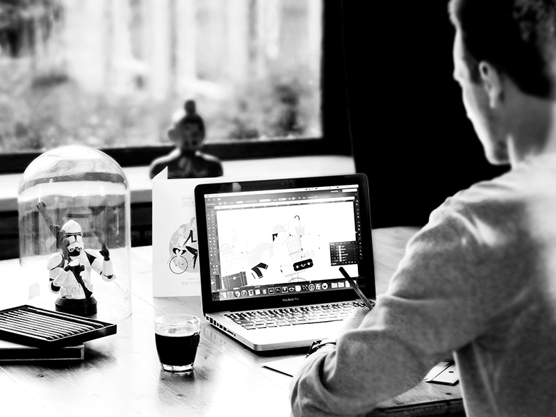 Dribbble my workspace