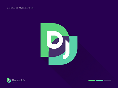 Logo Branding | Dream Job Myanmar branding logo