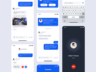 DailyUI 013 | Direct Messaging messaging app ui ux