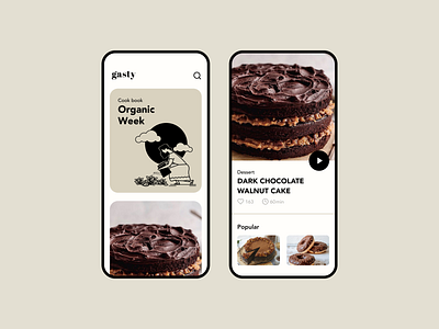 DailyUI 040 | Recipe recipe ui ux