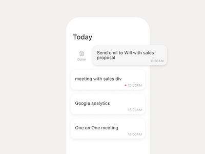 DailyUI 042 | ToDo List todo todo list ui ux