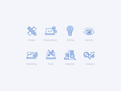 DailyUI 055 | Icon Set icon icon set icons