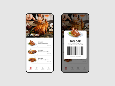 DailyUI 061 | Redeem Coupon coupon ui ux