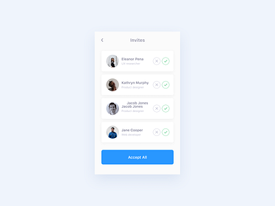 DailyUI 078 | Pending Invitation