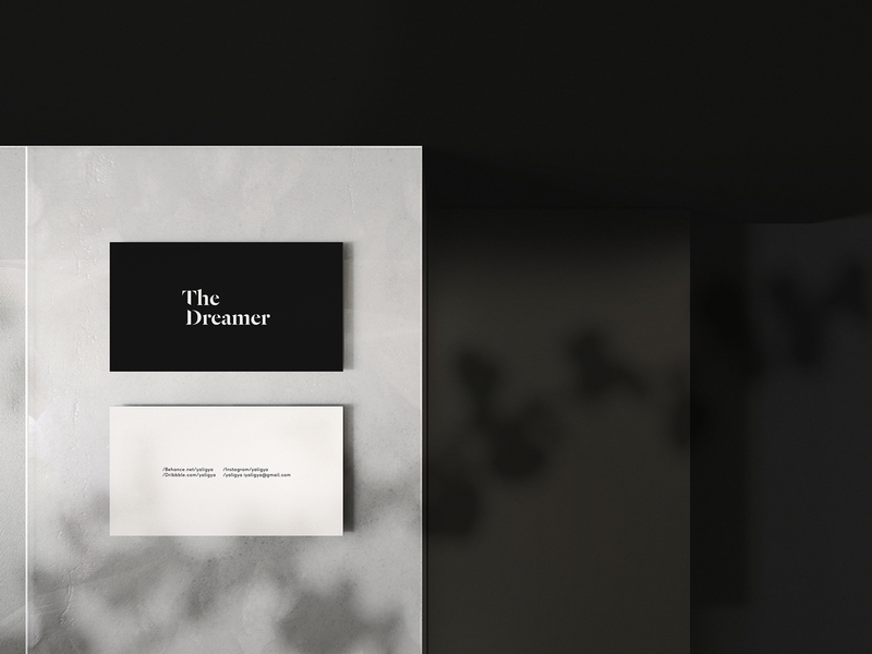 Download Free PSD Luxury Business Cards Mockup by Thanh Nguyen on Dribbble