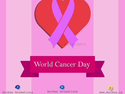 World Cancer Day anibeeanimation creative illustration worldcancerday