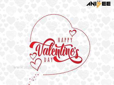 Valentine's Day anibee anibeeanimation happyvalentineday love loversday