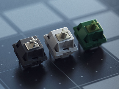 Airfoil Mechanical Keyboard Switches