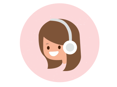 Avatar avatar branding character designer freelance girl illustration music personal vector