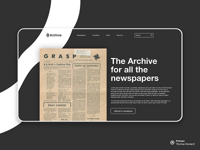 Archive Webdesign archive archives design newspaper web web design webdesign webdesigns website