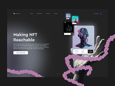 House of Art - Making NFT Reachable