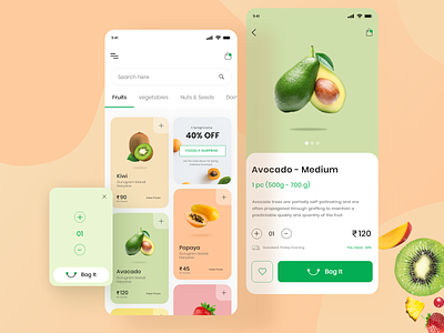 Groceries Shopping Mobile App