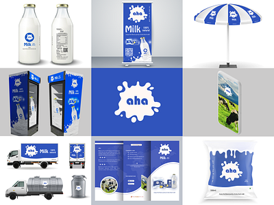 aha - Dairy Branding