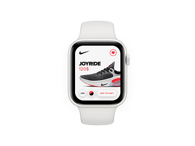 Nike Cart Interaction Watch Face