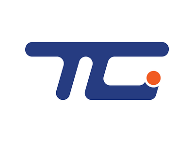 TC LOGO art brand design flat logo typography vector