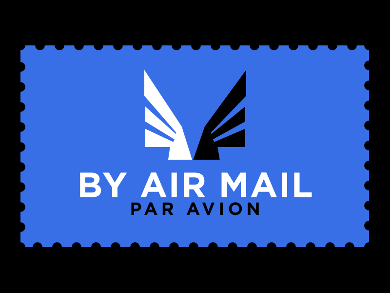 by air mail перевод