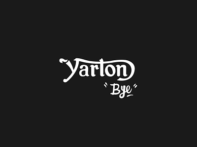 Yarton brush font lettering logo norton typeface yamaha