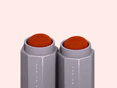 Lipstick Ad animation branding cosmeticsbrand design makeup