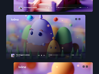 loona app - redesign concept #3