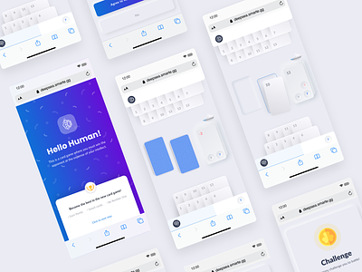 Card Game Concept android android app app branding card cards cards ui clean concept creative design game ios ios app ios app design mobile mobile app ui ux web