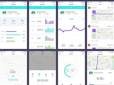 SPORT-User interface design app app design design ui uiux 界面设计