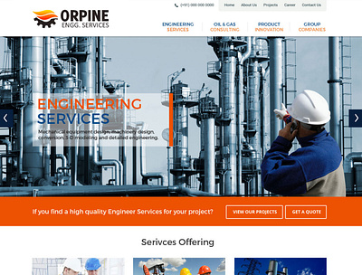 Engineering Logo and Website Design branding logo web