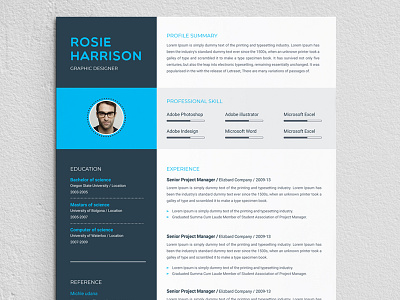 Resume a4 clean clean resume creative cv cv clean cv template design elegant elegant resume indesign infographic letter minimalist modern modern resume portfolio professional professional resume resume