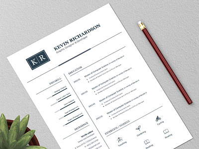 2 pages Resume a4 clean clean resume creative cv cv clean cv template design elegant elegant resume indesign infographic letter minimalist modern modern resume portfolio professional professional resume resume