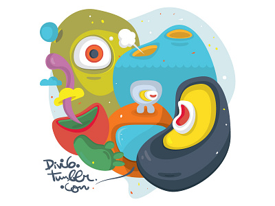 fun-fun-fun design fun illustration vectors