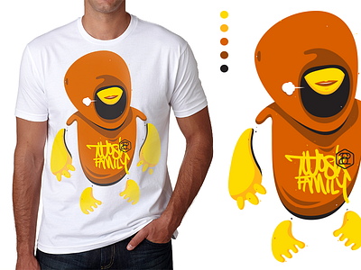 Jauks - tee fun illustration t shirt