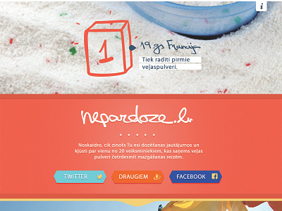 nepardoze.lv illustrations typography web webapp work