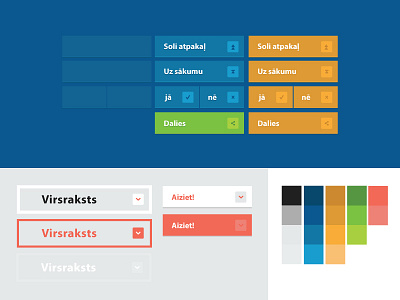 LP new project UI (sneak preview) design fun ui work