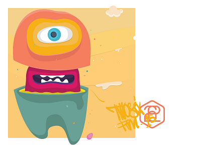 Wat-ching fun illustration vectors