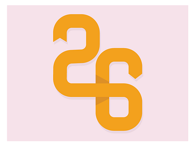 Diviseši / Twosix 26 fun illustration logo symbol twosix