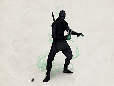 Feudal Japan,Ninja challenge character design clip studio paint digital art illustration manga