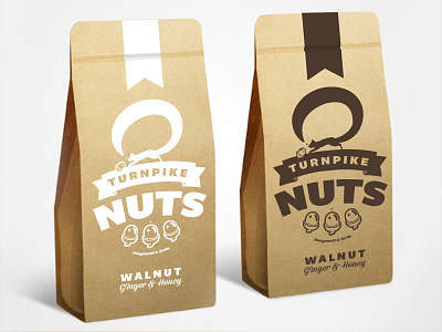 Nuts bemio logo nuts packaging squirrel