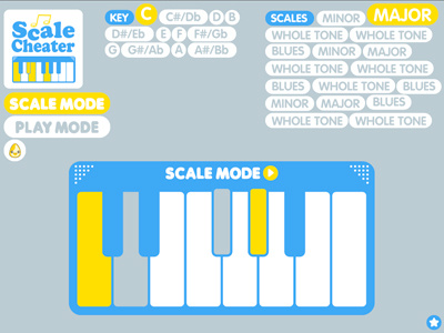 Scale Cheater app cheater ipad music scale