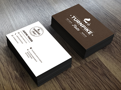 Turnpike business card businesscard