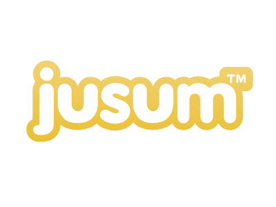 Jusumlogo 2011 2011 gold helvetica rounded jusum logo logotype new outline playful round vag rounded