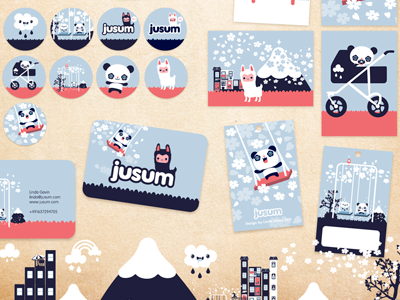 Stickers Postcards