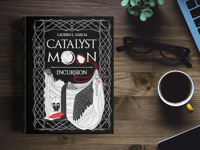 Epic fantasy book cover