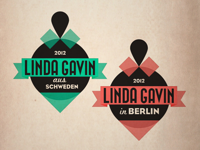 Playing around gavin linda logo